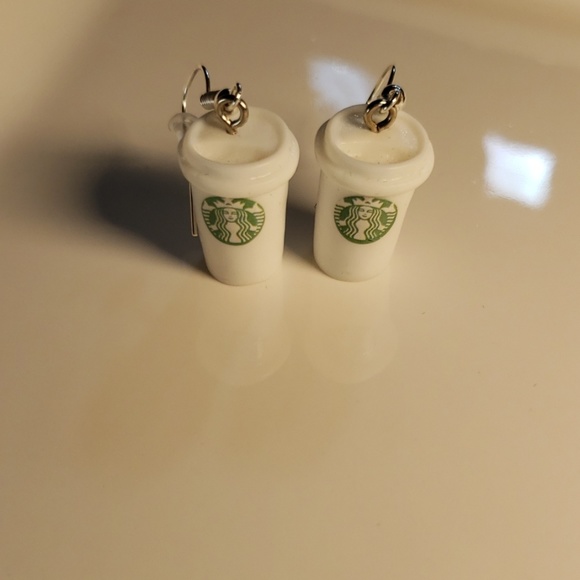 Jewelry - Hot Coffee Starbucks Earrings